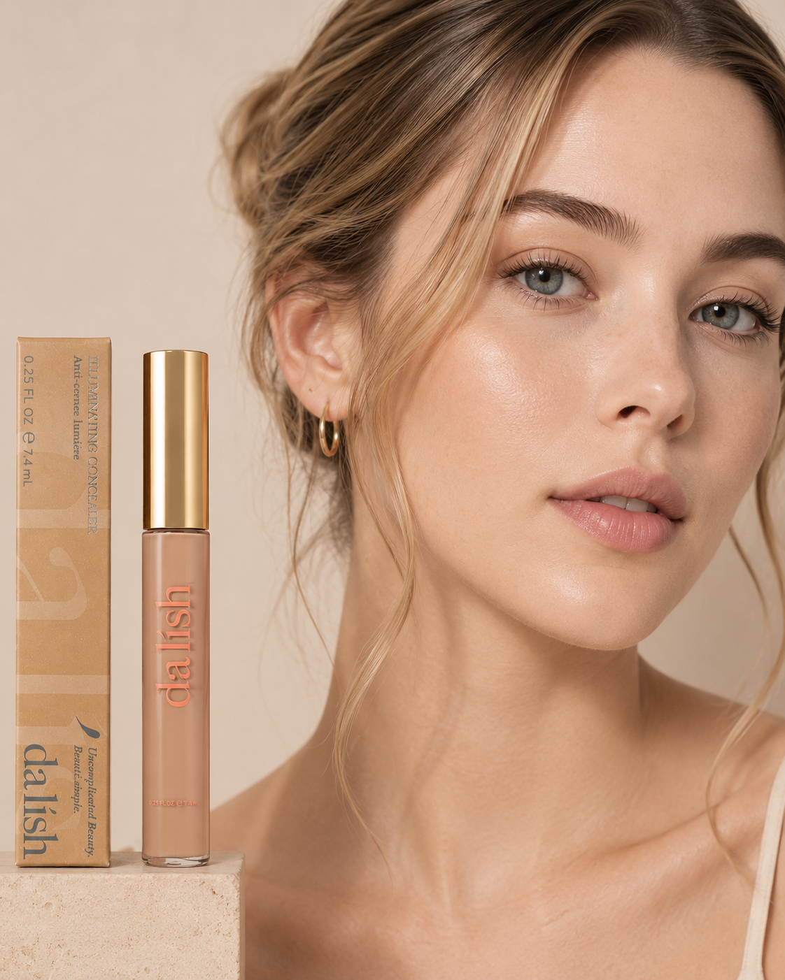 da lish Brightening Concealer – Natural-Looking Coverage